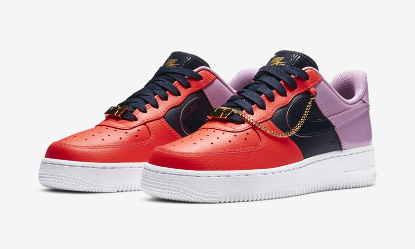 ナイキ エア フォース 1 ロー “レッド/ブラック/パープル” (NIKE AIR FORCE 1 LOW “Red/Black/Purple”) [CZ8100-600]