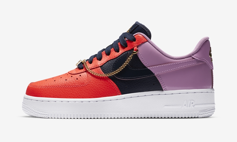 ナイキ エア フォース 1 ロー “レッド/ブラック/パープル” (NIKE AIR FORCE 1 LOW “Red/Black/Purple”) [CZ8100-600]