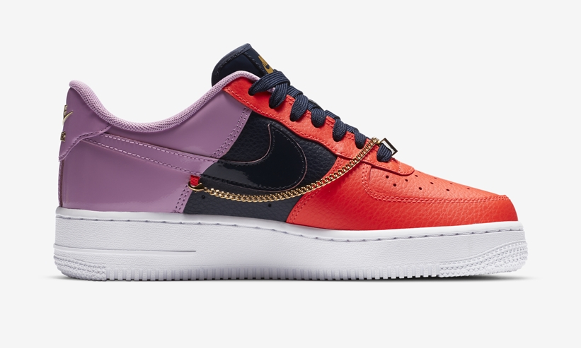 ナイキ エア フォース 1 ロー “レッド/ブラック/パープル” (NIKE AIR FORCE 1 LOW “Red/Black/Purple”) [CZ8100-600]