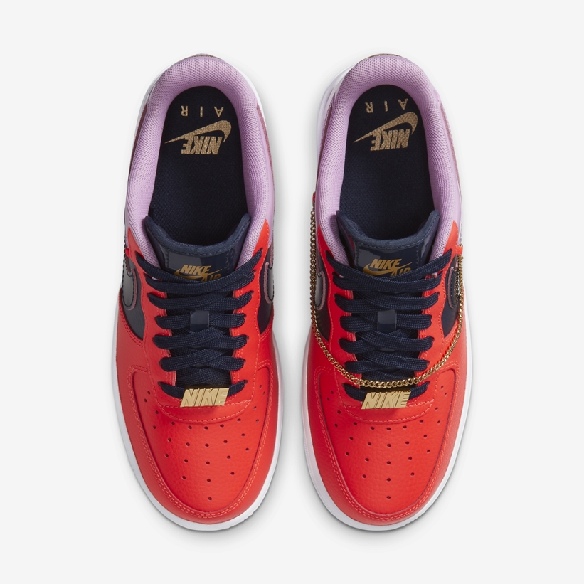 ナイキ エア フォース 1 ロー “レッド/ブラック/パープル” (NIKE AIR FORCE 1 LOW “Red/Black/Purple”) [CZ8100-600]