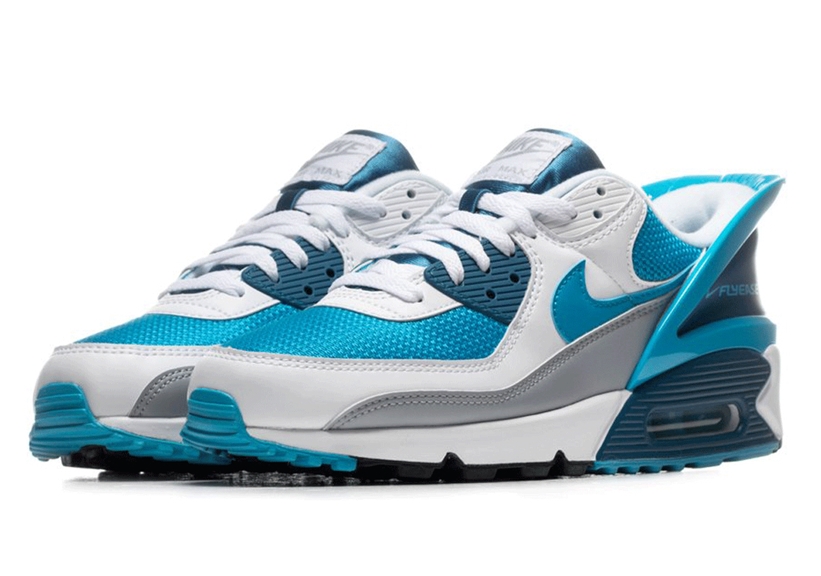 ナイキ エア マックス 90 フライイーズ “ホワイト/レーザーブルー” (NIKE AIR MAX 90 FLYEASE “White/Laser Blue”) [CZ4270-100]