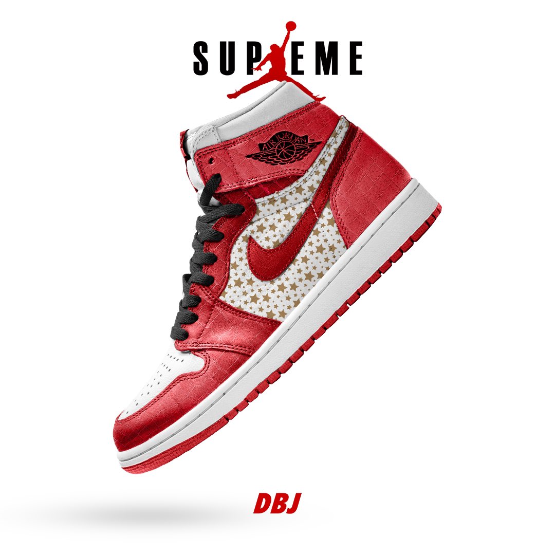 supreme×AIR JORDAN