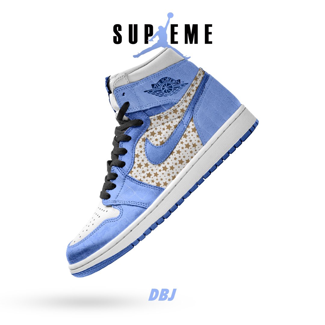 【2024年 秋冬シーズン】シュプリーム × ナイキ エア ジョーダン 1 ハイ (SUPREME NIKE AIR JORDAN 1 HIGH)