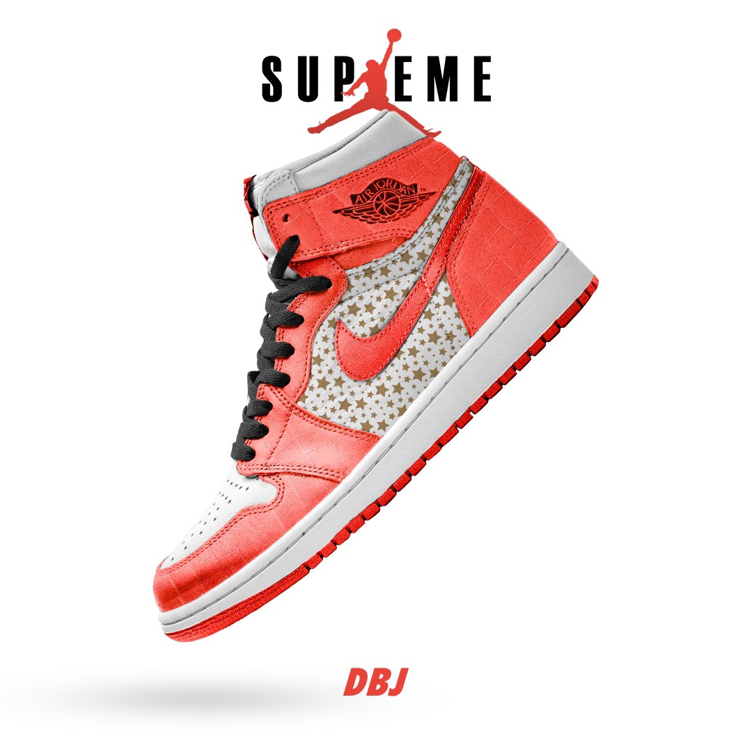 【2024年 秋冬シーズン】シュプリーム × ナイキ エア ジョーダン 1 ハイ (SUPREME NIKE AIR JORDAN 1 HIGH)