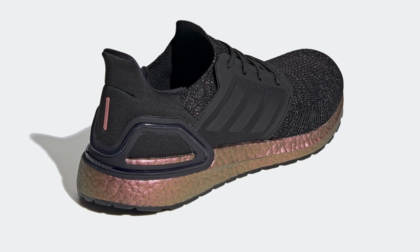 8/4発売！adidas ULTRA BOOST 20 “Core Black/Signal Pink” (アディダス ウルトラ ブースト 20 “コアブラック/シグナルピンク”) [FV8335]