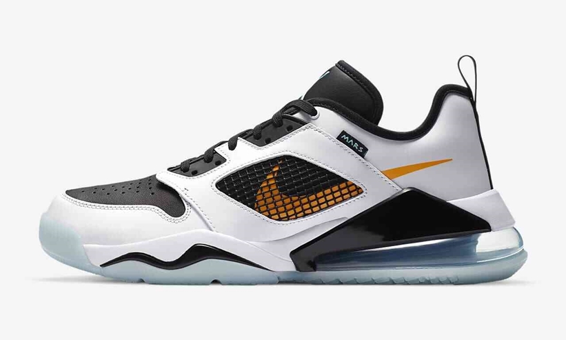 ナイキ ジョーダン マーズ 270 ロー “ホワイト/ブラック/レーザーオレンジ” (NIKE JORDAN MARS 270 “White/Black/Laser Orange”) [CK1196-101]