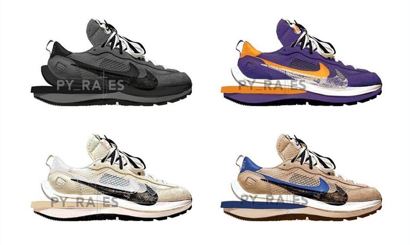 【リーク】2021年 春発売予定！sacai x NIKE VAPOR WAFFLE 4カラー (サカイ ナイキ ヴェイパー ワッフル)