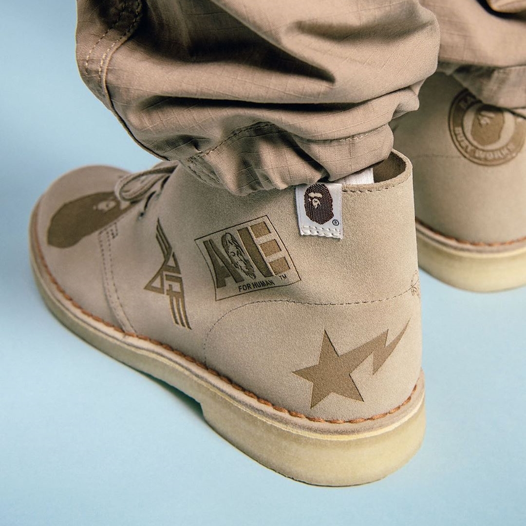 【8/8 発売】A BATHING APE × CLARKS ORIGINALS (ア ベイシング エイプ クラークス オリジナルズ)