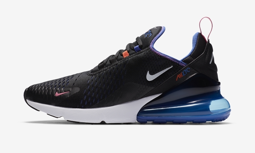 ナイキ エア マックス 270 “ブラック/ブルー/オレンジ” (NIKE AIR MAX 270 “Black/Blue/Orange”) [DC1858-001]