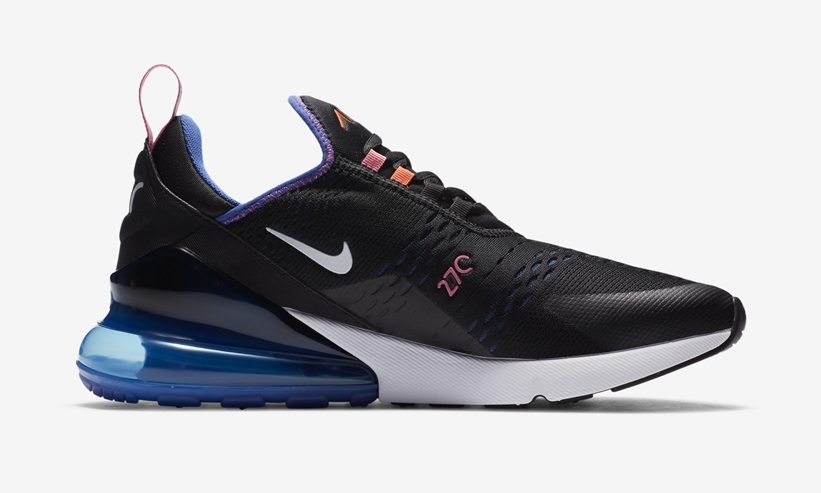 ナイキ エア マックス 270 “ブラック/ブルー/オレンジ” (NIKE AIR MAX 270 “Black/Blue/Orange”) [DC1858-001]