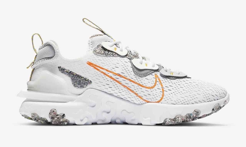 ナイキ リアクト ビジョン “ホワイト/レーザーオレンジ” (NIKE REACT VISION “White/Laser Orange”) [DA4679-100]