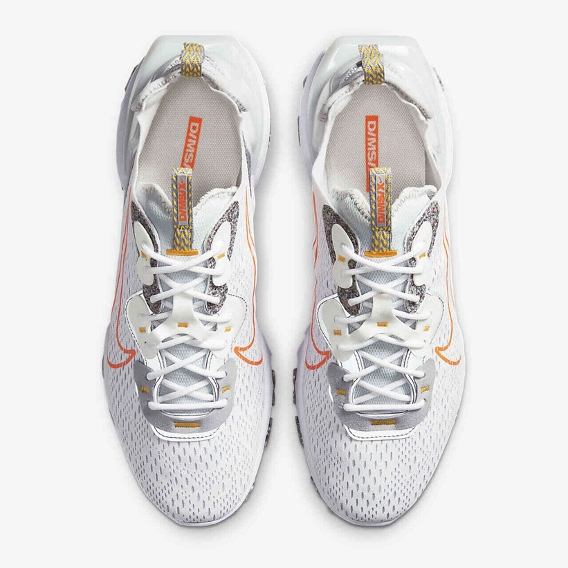 ナイキ リアクト ビジョン “ホワイト/レーザーオレンジ” (NIKE REACT VISION “White/Laser Orange”) [DA4679-100]