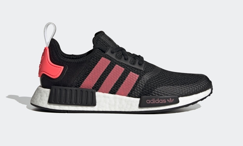 8/6発売！adidas Originals NMD_R1 “Core Black/Signal Pink” (アディダス オリジナルス エヌ エム ディー “コアブラック/シグナルピンク”) [FV9153]