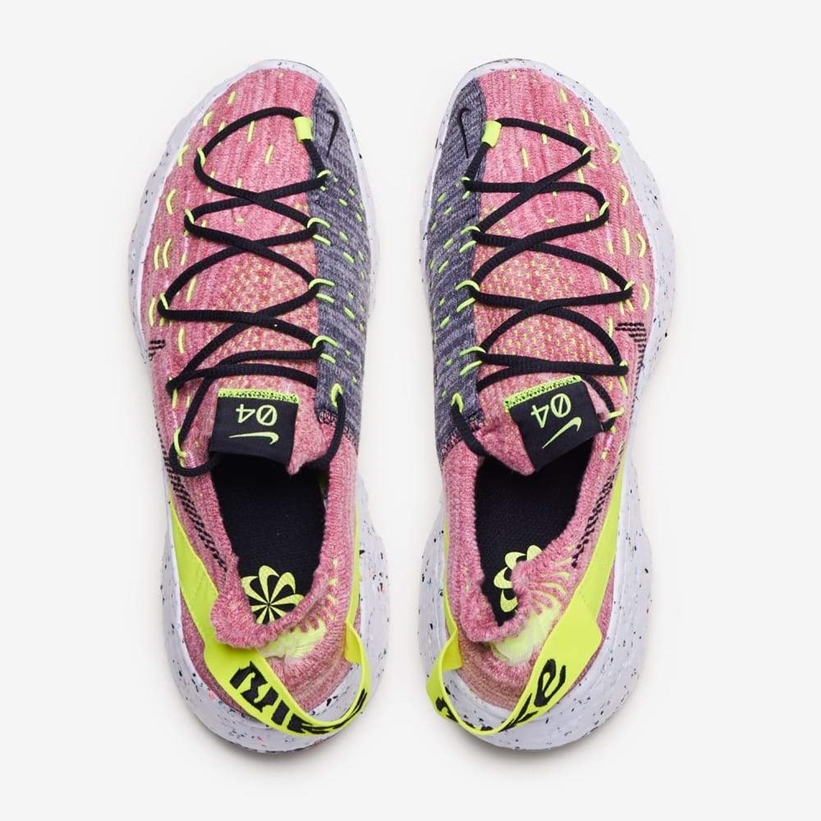 8/20発売！廃棄物から生まれたリサイクル素材を使用！NIKE “SPACE HIPPIE” 04 Light Arctic Pink (ナイキ “スペース ヒッピー”) [CZ6398-700,CD3476-700]