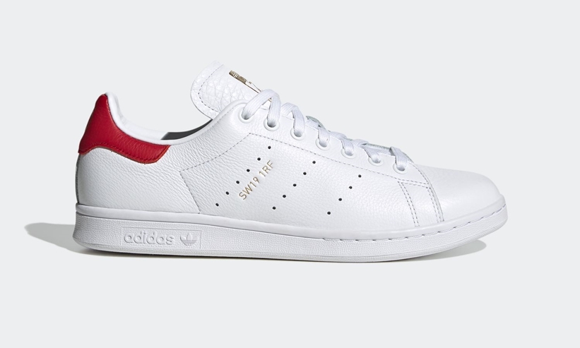 8/7発売！ヒールに苺の刻印！アディダス オリジナルス スタンスミス (adidas Originals STAN SMITH “White/Power Red”) [FY9202]