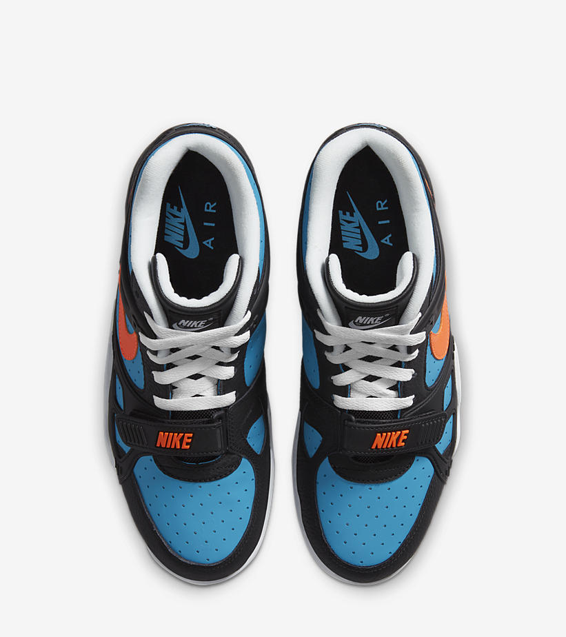 ナイキ エア トレーナー 3 “ブラック/トータルオレンジ/レーザーブルー” (NIKE AIR TRAINER 3 “Black/Total Orange/Laser Blue”) [CN0923-001]