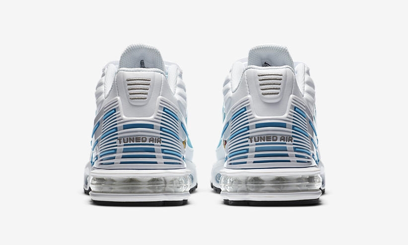 ナイキ エア マックス プラス 3 “ホワイト/ブラック/レーザーブルー” (NIKE AIR MAX PLUS 3 “White/Black/Laser Blue”) [CK6715-100]