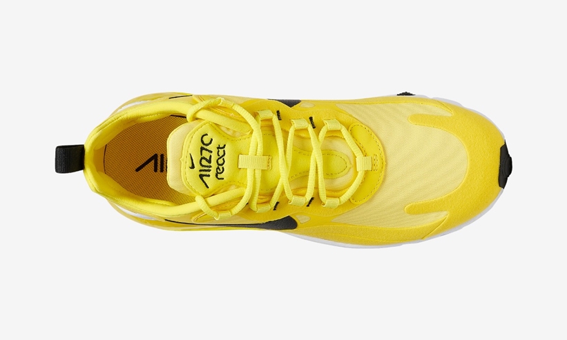 ナイキ ウィメンズ エア マックス 270 リアクト “イエロー/ブラック/ホワイト” (NIKE WMNS AIR MAX 270 REACT “Yellow/Black/White”) [CZ9370-700]