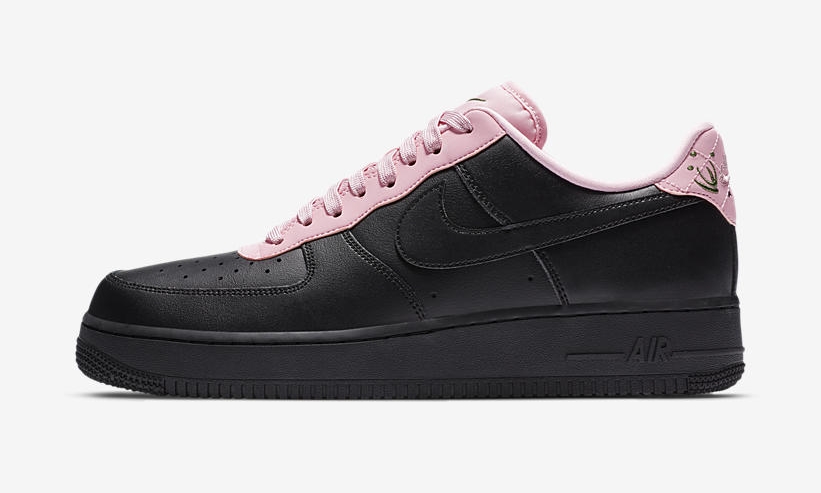 ナイキ エア フォース 1 ロー “ブラック/ピンク” (NIKE AIR FORCE 1 LOW “Black/Pink”) [CJ1629-001]