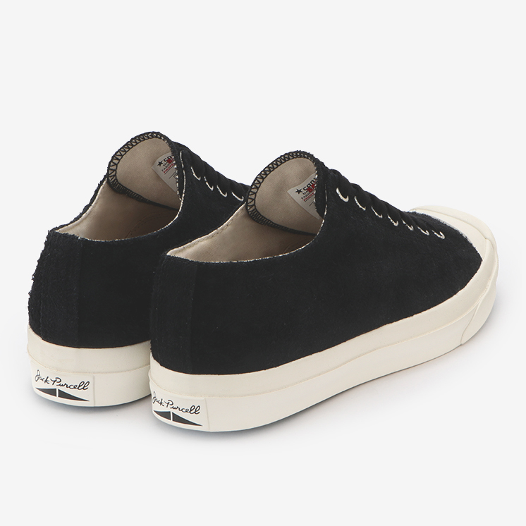 8/11発売！毛足の長いブラックのスエードを採用した CONVERSE JACK PURCELL RET SUEDE (コンバース ジャックパーセル RET スエード)