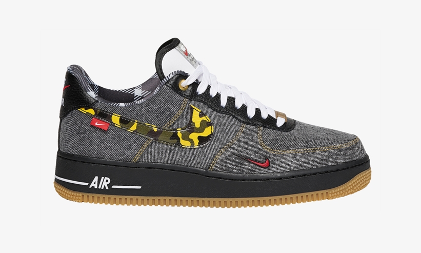 8/15発売！ナイキ エア フォース 1 07 ロー “カモ/デニム” (NIKE AIR FORCE 1 07 LOW “Camo/Denim”) [DB1964-001]