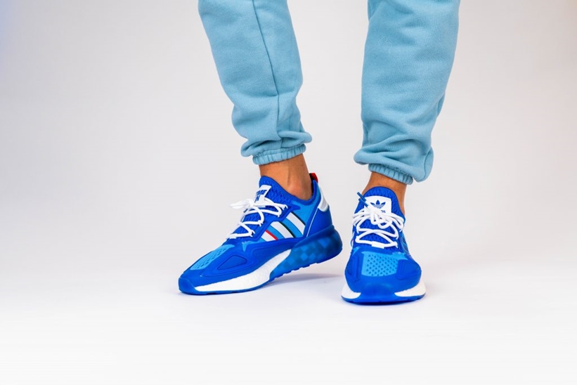 海外 11/18 発売！Ninja × adidas Originals ZX 2K BOOST “Hyper Blue” (ニンジャ アディダス オリジナルス ゼットエックス 2K ブースト “ハイパーブルー) [FZ1883]