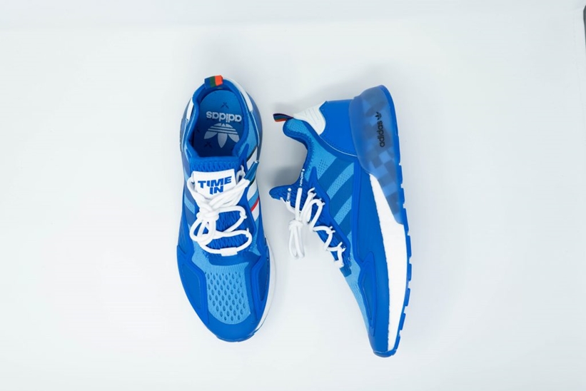 海外 11/18 発売！Ninja × adidas Originals ZX 2K BOOST “Hyper Blue” (ニンジャ アディダス オリジナルス ゼットエックス 2K ブースト “ハイパーブルー) [FZ1883]