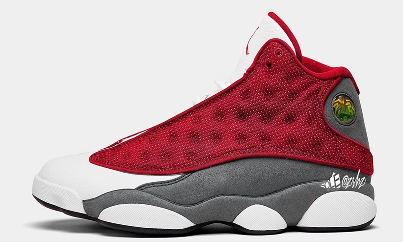 【国内 5/1 発売】ナイキ エア ジョーダン 13 レトロ “ジムレッド/フリントグレー” (NIKE AIR JORDAN 13 RETRO “Gym Red/Flint Grey”) [DJ5982-600]