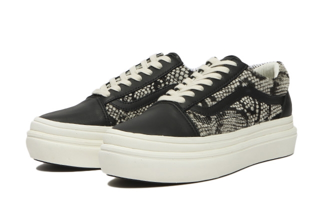 8/20発売！VANS SUPER COMFYCUSH OLD SKOOL LX “SNAKE/PONY” Black (バンズ　スーパー コンフィークッシュ オールドスクール “スネーク/ポニー” ブラック)