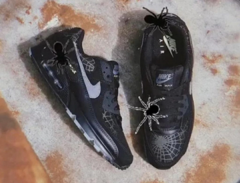 国内 10/31 発売！ナイキ エア マックス 90 “ハロウィン/スパイダーウェブ” (NIKE AIR MAX 90 “Halloween/Spider Web”) [DC3892-001]