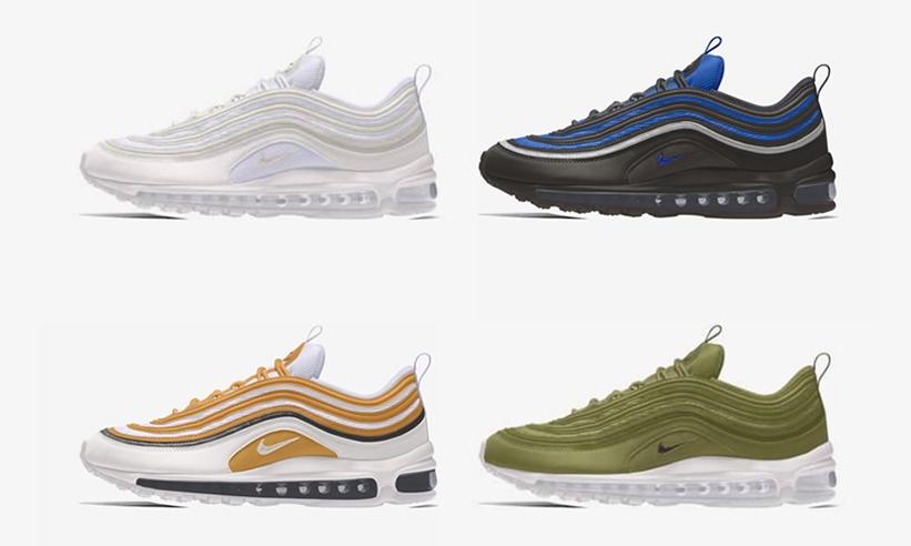 【NIKE BY YOU】リフレクティブなどを採用 ナイキ エア マックス 97 (NIKE AIR MAX 97)