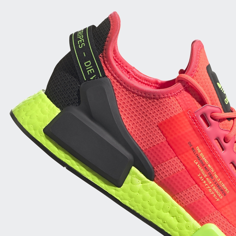 8/30発売！adidas Originals NMD_R1 V2 “Signal Pink/Signal Green” (アディダス オリジナルス エヌ エム ディー ブイツー “シグナルピンク/シグナルグリーン”) [FY5919]