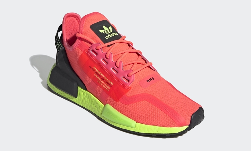 8/30発売！adidas Originals NMD_R1 V2 “Signal Pink/Signal Green” (アディダス オリジナルス エヌ エム ディー ブイツー “シグナルピンク/シグナルグリーン”) [FY5919]