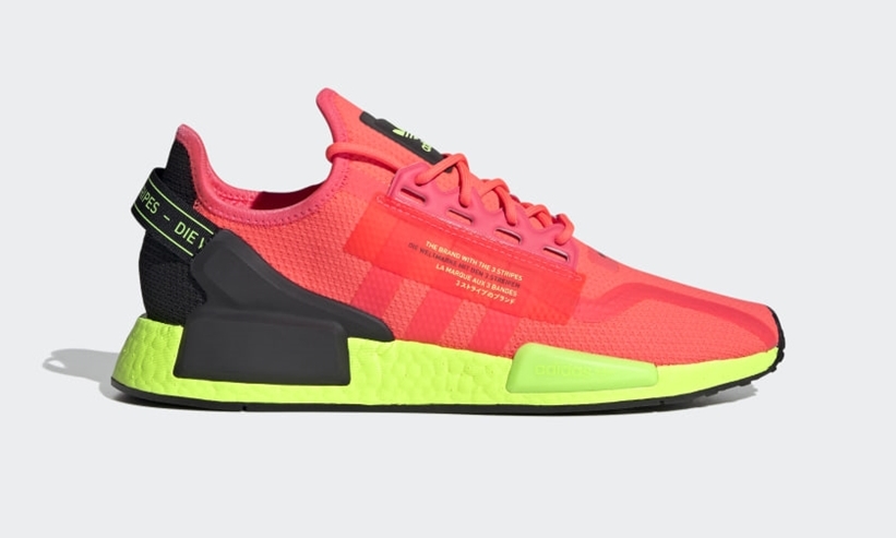 8/30発売！adidas Originals NMD_R1 V2 “Signal Pink/Signal Green” (アディダス オリジナルス エヌ エム ディー ブイツー “シグナルピンク/シグナルグリーン”) [FY5919]