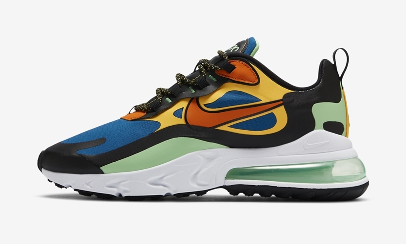 ナイキ エア マックス 270 リアクト “グリーンアビス/レーザーオレンジ” (NIKE AIR MAX 270 REACT “Green Abyss/Laser Orange”) [CZ7869-300]