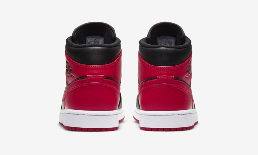 海外 10月中旬発売予定！ナイキ エア ジョーダン 1 ミッド “ブレッド” “ブラック/レッド” (NIKE AIR JORDAN 1 MID “Bred” “Black/Red”)