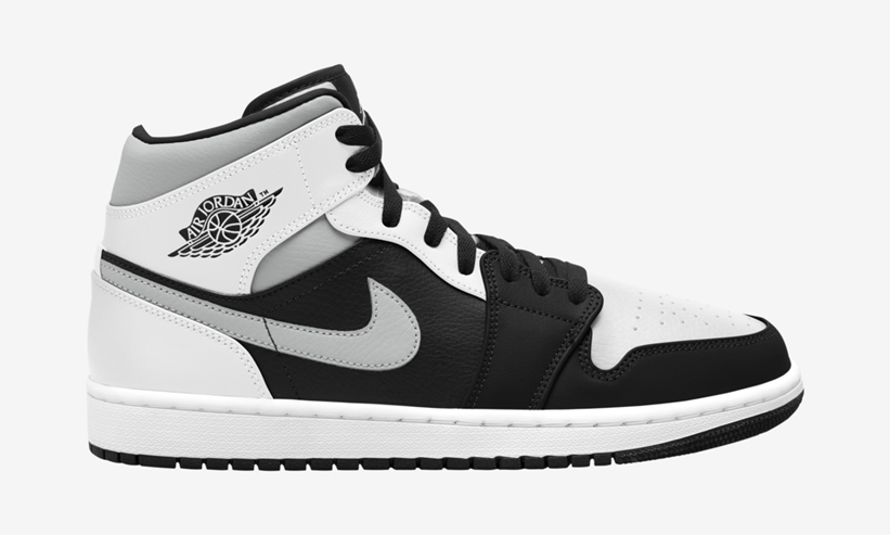 11/27 発売！ナイキ エア ジョーダン 1 ミッド “ホワイト/ブラック/グレー” (NIKE AIR JORDAN 1 MID “White/Black/Grey”) [554724-073]