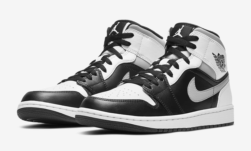 11/27 発売！ナイキ エア ジョーダン 1 ミッド “ホワイト/ブラック/グレー” (NIKE AIR JORDAN 1 MID “White/Black/Grey”) [554724-073]