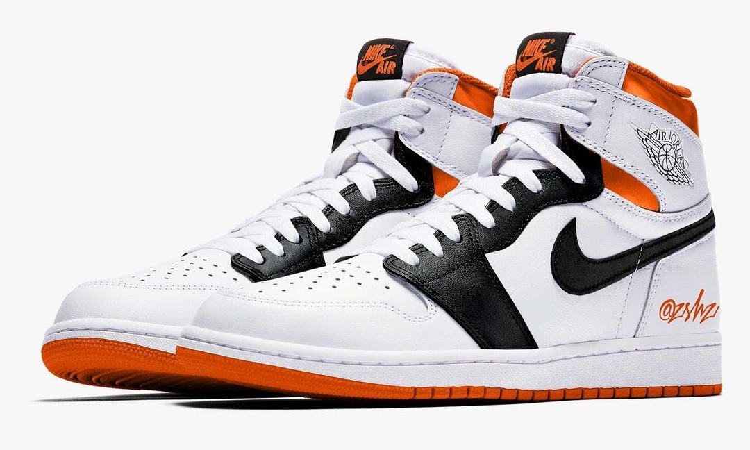 【国内 7/26 発売】ナイキ エア ジョーダン 1 レトロ ハイ OG “ホワイト/オレンジ/ブラック” (NIKE AIR JORDAN 1 RETRO HIGH OG “White/Orange/Black‬”) [555088-180]