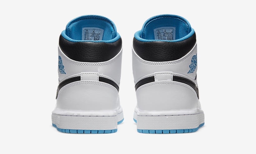 11/20 発売！ナイキ エア ジョーダン 1 ミッド “ホワイト/ブラック/ブルー” (NIKE AIR JORDAN 1 MID “White/Black/Blue”) [554724-141]