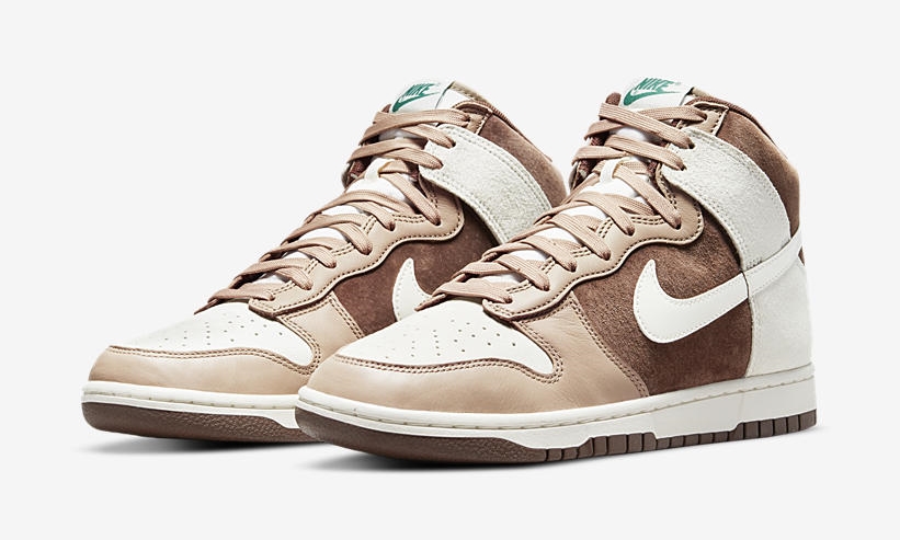 【国内 2/21 発売】ナイキ ダンク ハイ レトロ プレミアム “セイル/カーキ” (NIKE DUNK HIGH RETRO PREMIUM “‪Sail/Khaki”) [DH5348-100‬]