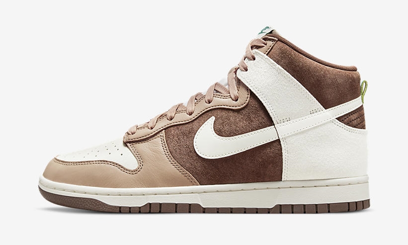 【国内 2/21 発売】ナイキ ダンク ハイ レトロ プレミアム “セイル/カーキ” (NIKE DUNK HIGH RETRO PREMIUM “‪Sail/Khaki”) [DH5348-100‬]