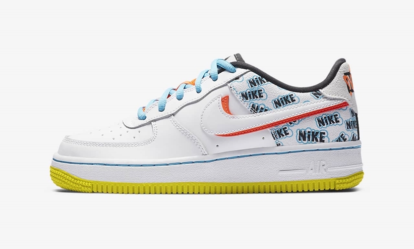 ナイキ GS エア フォース 1 ロー “ホワイト/ハイパークリムゾン” (NIKE GS AIR FORCE 1 LOW “White/Hyper Crimson”) [CZ8139-100]