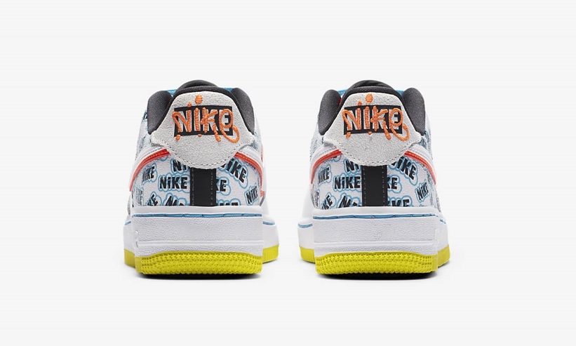 ナイキ GS エア フォース 1 ロー “ホワイト/ハイパークリムゾン” (NIKE GS AIR FORCE 1 LOW “White/Hyper Crimson”) [CZ8139-100]