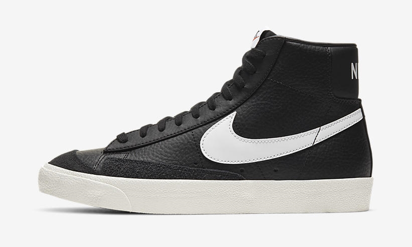 12/18 発売！ナイキ ブレーザー ミッド 77 ビンテージ “ブラック/セイル” (NIKE BLAZER MID 77 VINTAGE “Black/Sail”) [BQ6806-002]