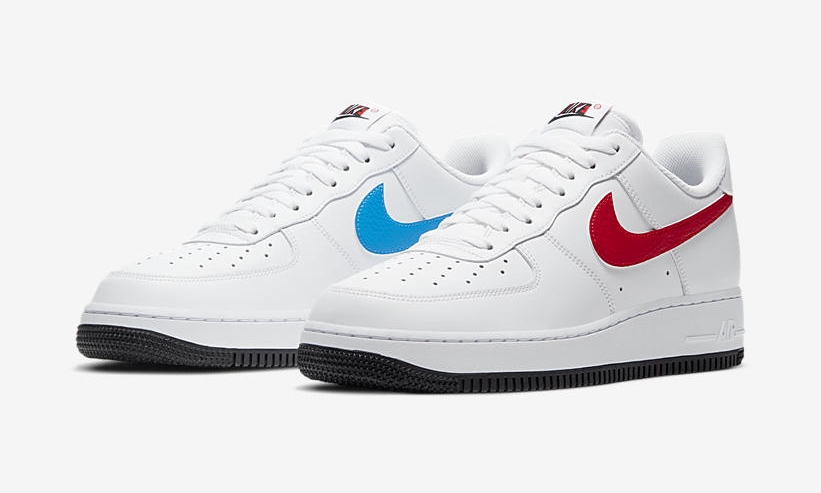 ナイキ エア フォース 1 07 ロー RS "ホワイト/ユニバーシティレッド/フォトブルー" (NIKE AIR FORCE 1 07 LOW RS "White/University Red/Photo Blue") [CT2816-100]