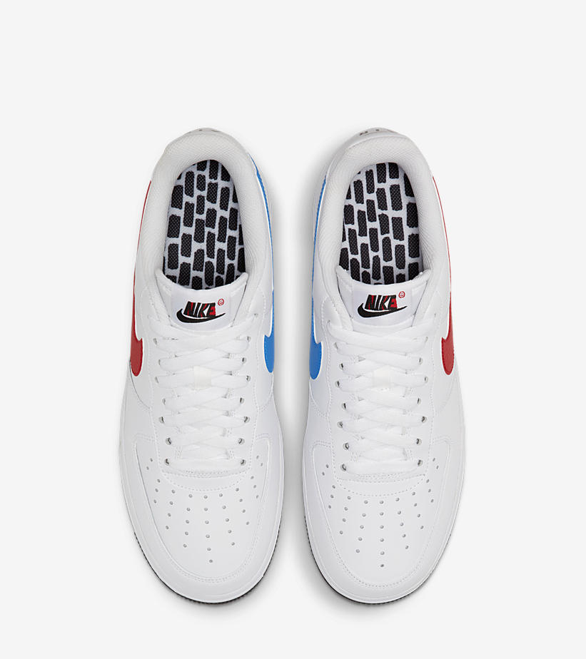 国内 10/16発売！ナイキ エア フォース 1 07 ロー RS “ホワイト/ユニバーシティレッド/フォトブルー” (NIKE AIR FORCE 1 07 LOW RS “White/University Red/Photo Blue”) [CT2816-100]