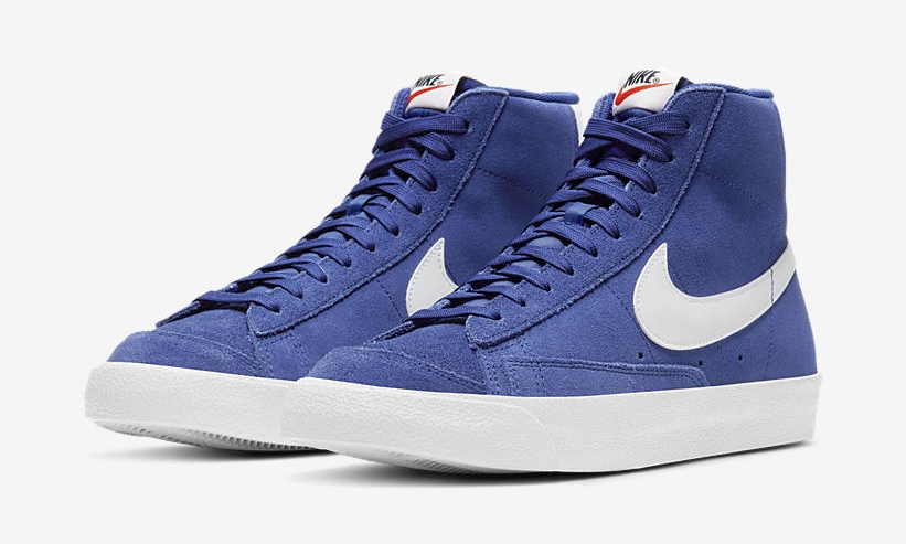 ナイキ ブレーザー ミッド 77 スエード “ディープロイヤルブルー/ホワイト” (NIKE BLAZER MID 77 SUEDE “Deep Royal Blue/White”) [CI1172-402]