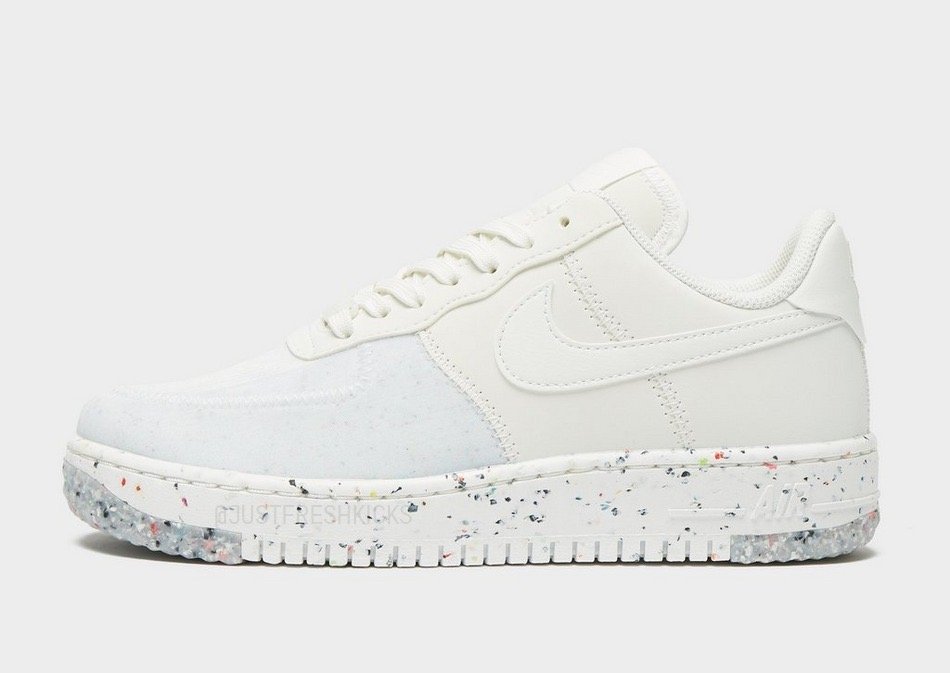 ナイキ ウィメンズ エア フォース 1 クレーター フォーム “スペースヒッピー” ホワイト (NIKE WMNS AIR FORCE 1 CRATER FOAM “SPACE HIPPIE” White) [CT1986-100]