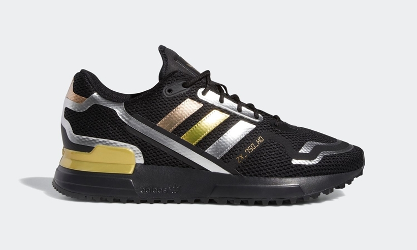 8/20発売！adidas Originals ZX 750 HD “Black/Silver Metallic/Copper Metallic” (アディダス ゼットエックス 750 HD “コアブラック/シルバーメタリック/カッパーメタリック”) [FZ1028]